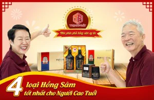 4 loại hồng sâm Hàn Quốc tốt cho người cao tuổi