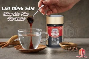 NÊN UỐNG CAO HỒNG SÂM THỜI ĐIỂM NÀO TRONG NGÀY LÀ TỐT?