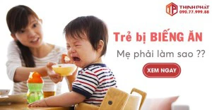 Phải làm gì khi gặp tình trạng trẻ nhỏ biếng ăn?