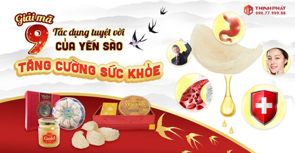 9 tác dụng của yến sào đối với sức khỏe trong mùa dịch bệnh