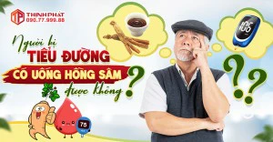 Người bị bệnh về đường có uống hồng sâm được không?