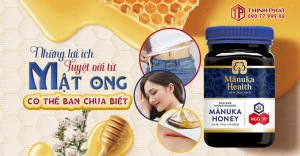 Những lợi ích tuyệt vời từ mật ong có thể bạn chưa biết