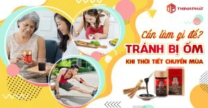 Làm gì để tránh bị ốm khi thời tiết chuyển mùa?