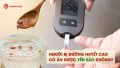 Người bị đường huyết cao có ăn được yến sào không?