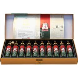 Nước hồng sâm KGC hộp 10 ống - Chính hãng sâm Chính phủ Hàn Quốc Jung Kwan Jang