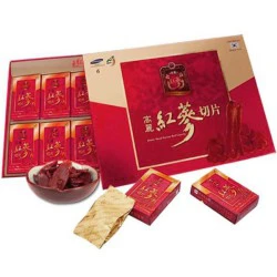 Hồng sâm Hàn Quốc thái lát tẩm mật ong chính hãng Sambok