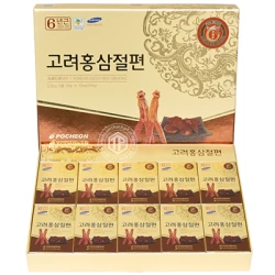 Hồng sâm lát tẩm sâm Hàn Quốc chính hãng Pocheon hộp 200g