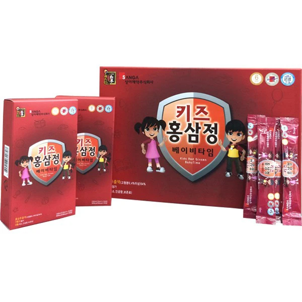 Nước hồng sâm Sanga Baby Hàn Quốc dành cho trẻ em hộp 30 gói