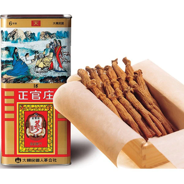 Thiên sâm chính phủ KGC Jung Kwan Jang Thượng hạng 300g 20PCS 12 củ