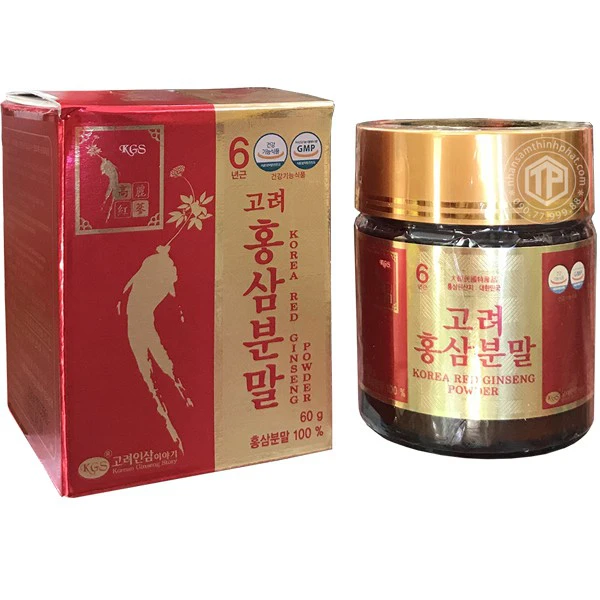 Bột hồng sâm cao cấp KGS Hàn Quốc hộp nhỏ 60g