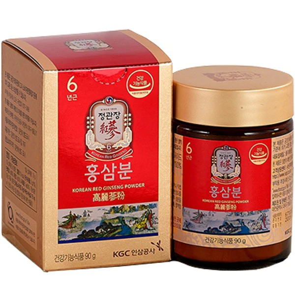 Bột hồng sâm Chính phủ Hàn Quốc KGC Jung Kwan Jang hộp lọ 90g