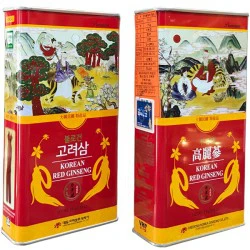 Hồng sâm củ khô 6 năm tuổi 75g hộp thiếc chính hãng Daedong Hàn Quốc