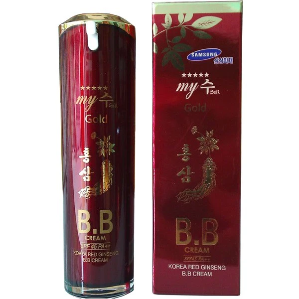 Kem Lót Nền Chống Nắng Sâm Đỏ BB Cream Hồng sâm My Gold Hàn Quốc