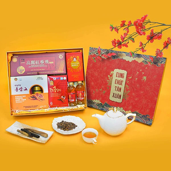 Hộp Quà Xuân Bách Lộc - Set 07 - Hộp quà tặng tết cao cấp Xuân 2026