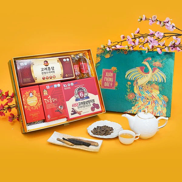 Hộp Quà Xuân Bách Lộc - Set 12 - Hộp quà tặng tết cao cấp Xuân 2026