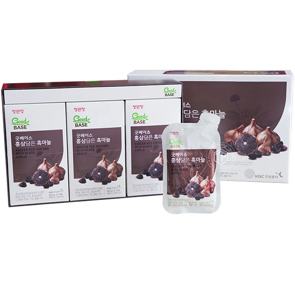 Nước hồng sâm tỏi đen cao cấp KGC hộp 30 gói x 50ml