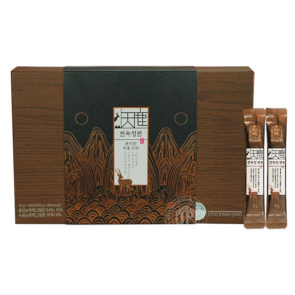 Nước sâm nhung hươu cao cấp KGC sâm chính phủ Jung Kwan Jang hộp 30 gói x 10g