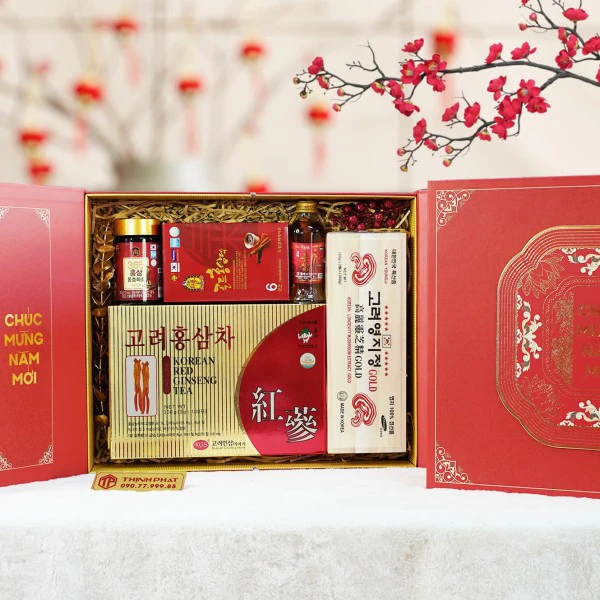 Hộp Quà Xuân Bách Lộc - Set 13 - Hộp quà tặng tết cao cấp Xuân 2026
