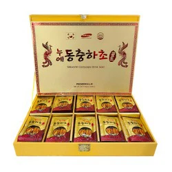 Nước đông trùng hạ thảo Hàn Quốc Pocheon hộp 60 gói x 30ml