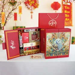 Hộp Quà Xuân Bách Lộc - Set 60 - Hộp quà tặng tết cao cấp Xuân 2026