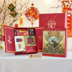 Hộp Quà Xuân Vạn Phúc - Set 21 - Hộp quà tặng tết cao cấp Xuân 2026