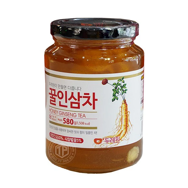 Hủ sâm tươi ngâm mật ong
