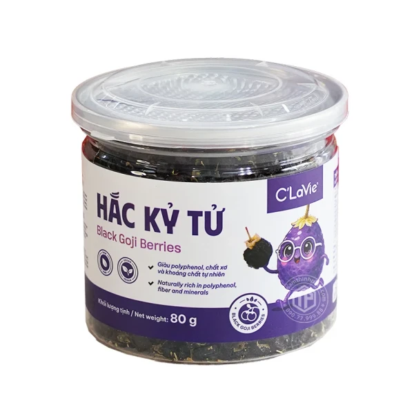 Hắc kỷ tử lọ 80g