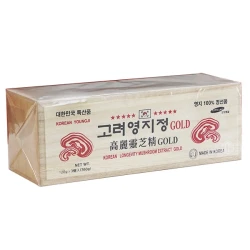 Cao linh chi sao đỏ Hàn Quốc Gold hộp gỗ 3 lọ x 120g