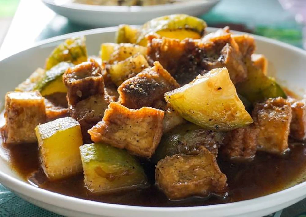 Sâm bí đao tàu hủ là món ăn ngon mát trong những ngày hè Sâm bí đao tàu hủ là món ăn ngon mát trong những ngày hè