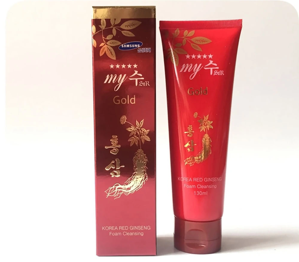 Sữa rửa mặt nhân sâm My Gold Hàn Quốc lọ 150g Sữa rửa mặt nhân sâm My Gold Hàn Quốc lọ 150g