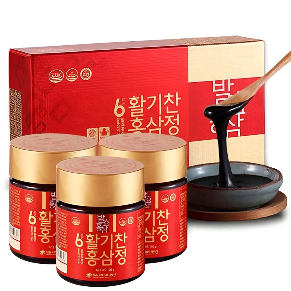 Cao hồng sâm là sản phẩm từ nhân sâm tươi Hàn Quốc Cao hồng sâm là sản phẩm từ nhân sâm tươi Hàn Quốc