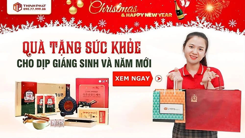 Quà Tặng Sức Khỏe Cho Dịp Giáng Sinh Và Năm Mới