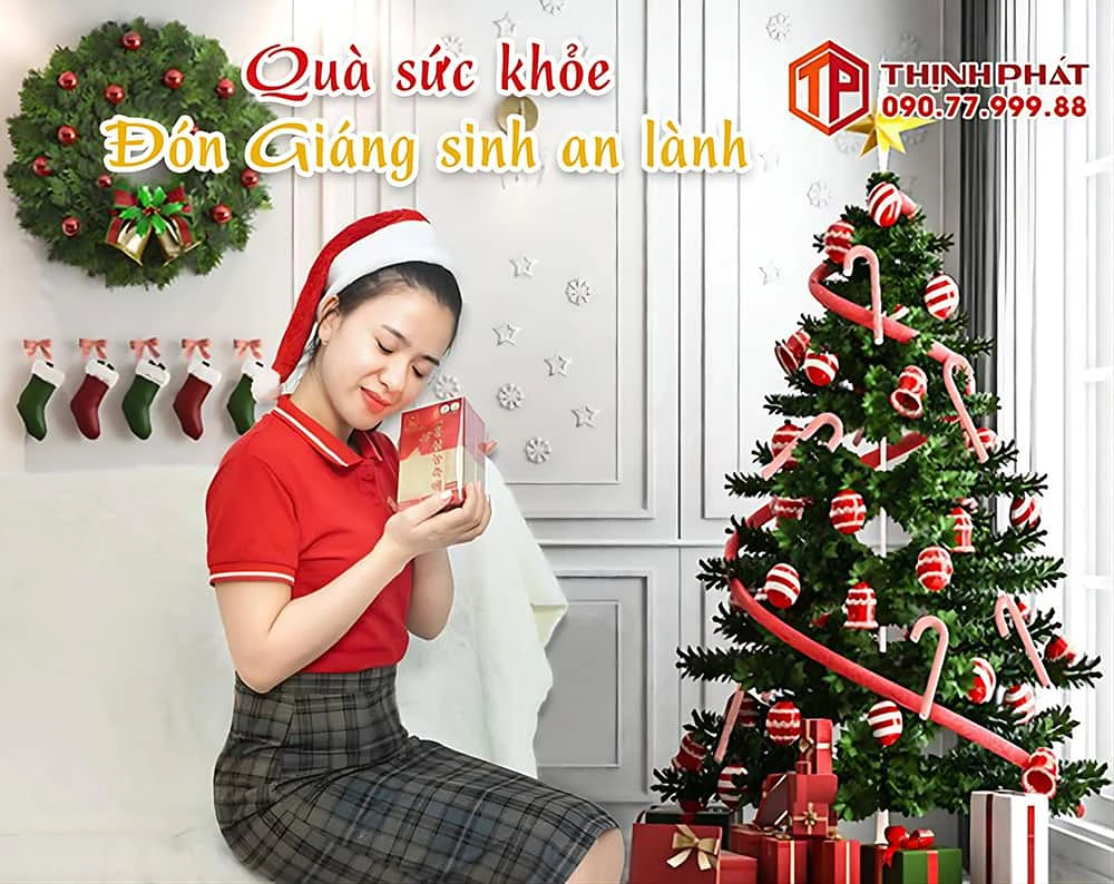 Quà Sức Khỏe Đóng Giáng Sinh An Lành