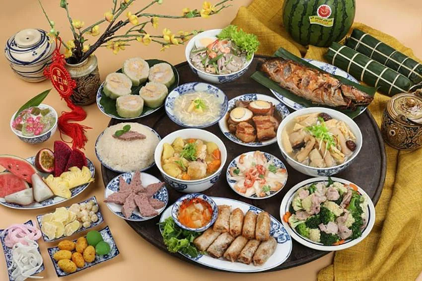 Nên lên thực đơn đãi khách đảm bảo dinh dưỡng, hạn chế dầu mỡ Nên lên thực đơn đãi khách đảm bảo dinh dưỡng, hạn chế dầu mỡ