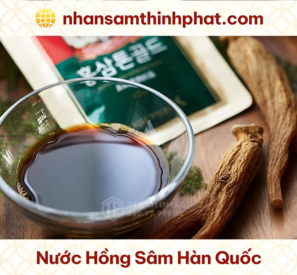 Nước hồng sâm Nước hồng sâm