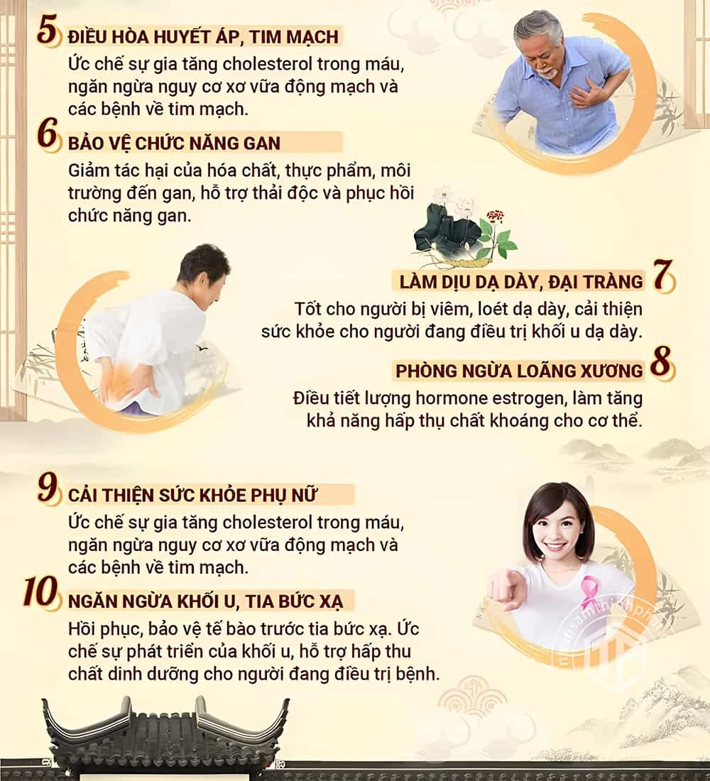 10 tác dụng tuyệt vời của sâm nước Hàn Quốc với sức khỏe