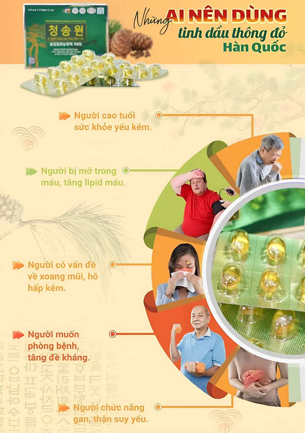 Những ai nên dùng tinh dầu thông đỏ Hàn Quốc Những ai nên dùng tinh dầu thông đỏ Hàn Quốc