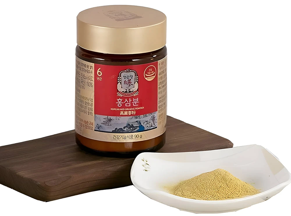 Bột hồng sâm Chính phủ Hàn Quốc KGC Jung Kwan Jang hộp 2 lọ x 90g