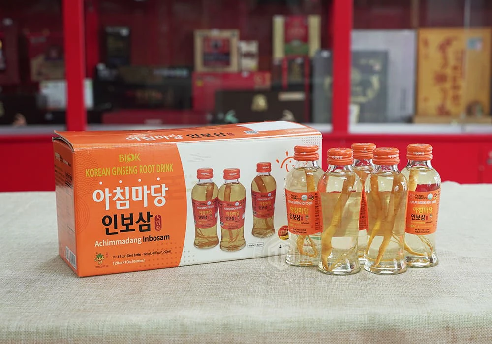 Nước sâm nguyên củ Achimmadang hộp 10 chai x 120ml