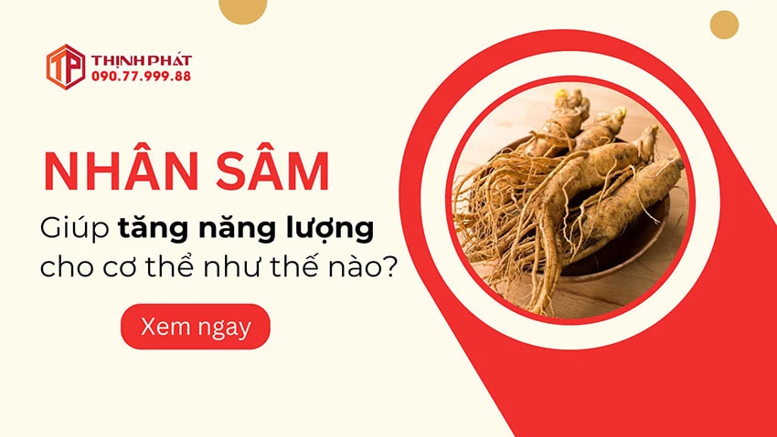 Nhân sâm giúp tăng năng lượng cho cơ thể như thế nào? Nhân sâm giúp tăng năng lượng cho cơ thể như thế nào?