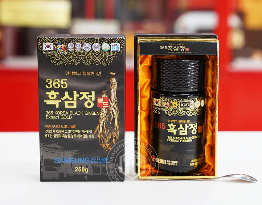 Cao hắc sâm Hàn Quốc 6 năm tuổi lọ 250g Cao hắc sâm Hàn Quốc 6 năm tuổi lọ 250g