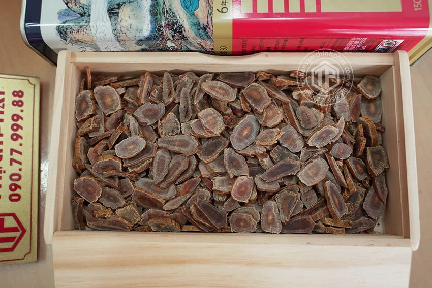 Hồng sâm củ khô KGC 30PCS 150g 10 củ hộp thiếc hồng sâm Chính phủ Jung Kwan Jang