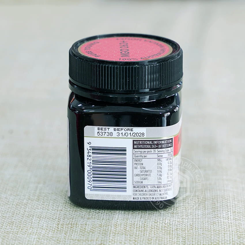 Mật ong Manuka Pure Young 263+ 250g nhập khẩu từ Úc