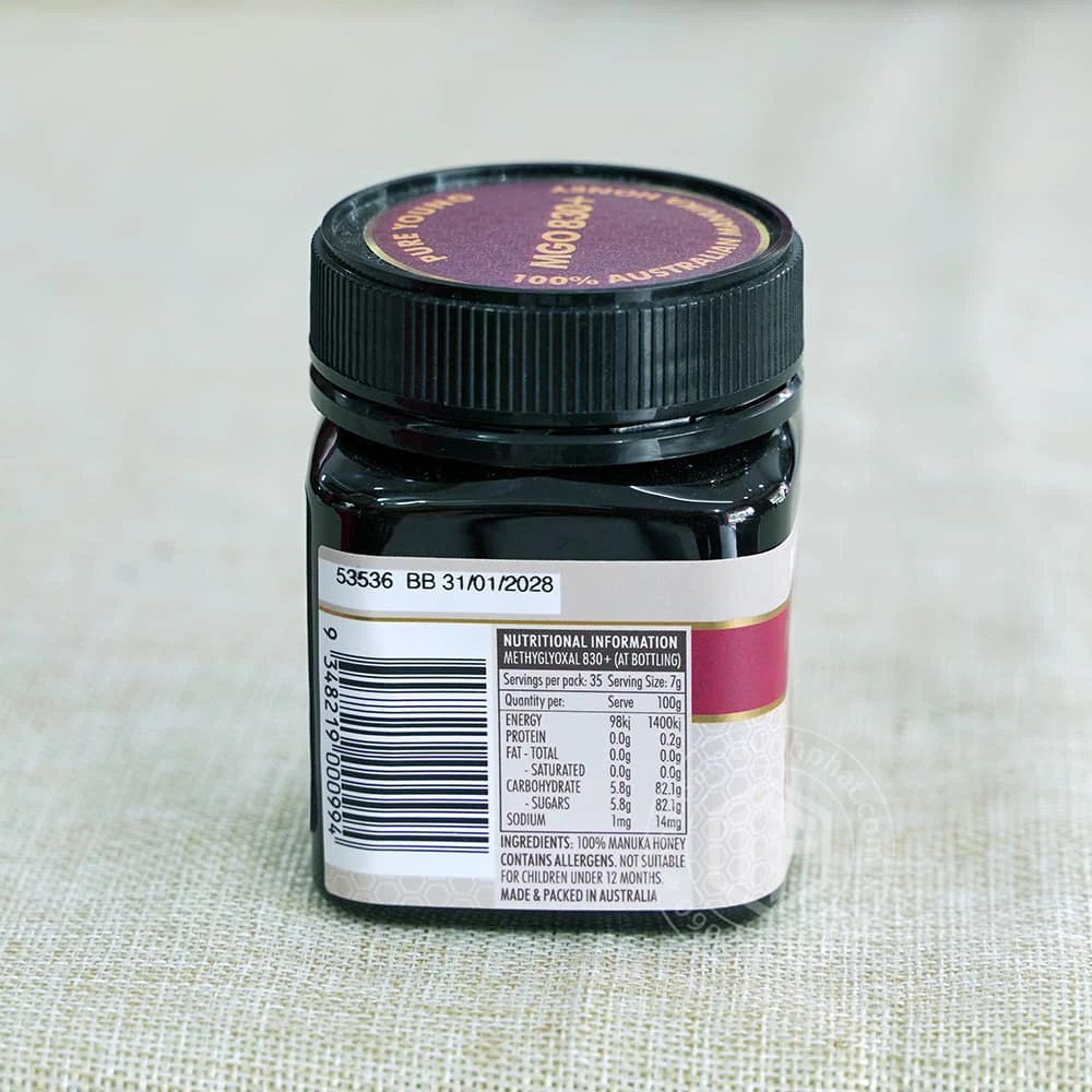 Mật ong Manuka 830+ 250g Mật ong Manuka 830+ 250g
