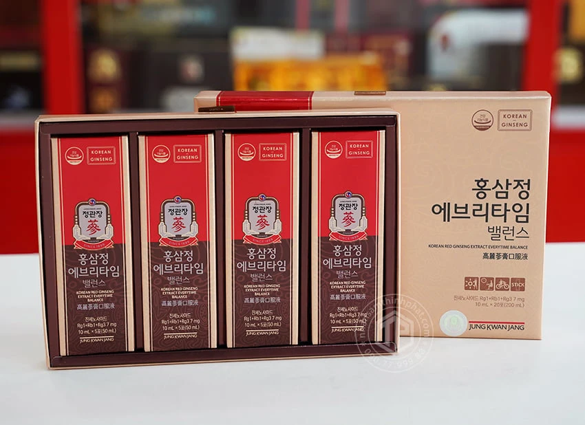 Nước hồng sâm Balance KGC 20 gói Nước hồng sâm Balance KGC 20 gói