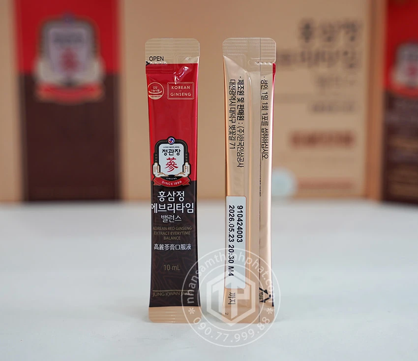 Nước hồng sâm Balance KGC 20 gói Nước hồng sâm Balance KGC 20 gói