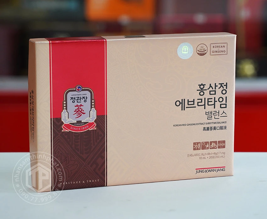 Nước hồng sâm Balance KGC 20 gói Nước hồng sâm Balance KGC 20 gói