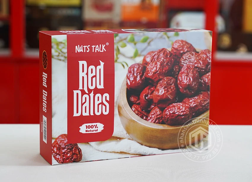 Táo đỏ sấy khô loại 1 hộp 1kg Táo đỏ sấy khô loại 1 hộp 1kg