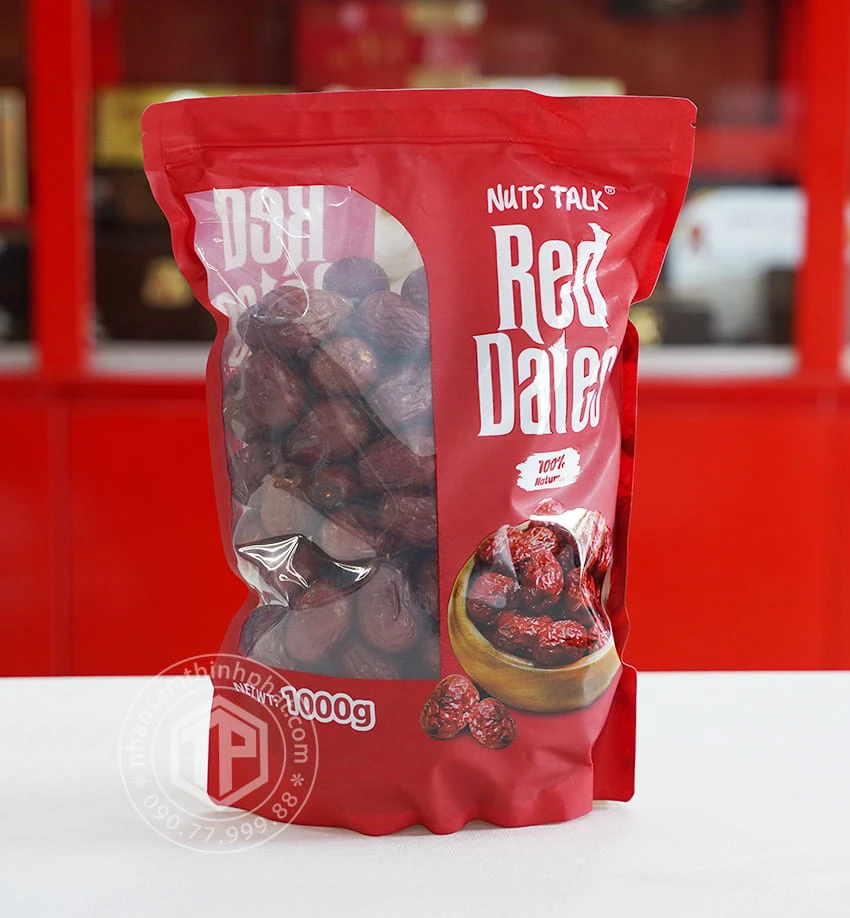 Táo đỏ sấy khô loại 1 hộp 1kg Táo đỏ sấy khô loại 1 hộp 1kg
