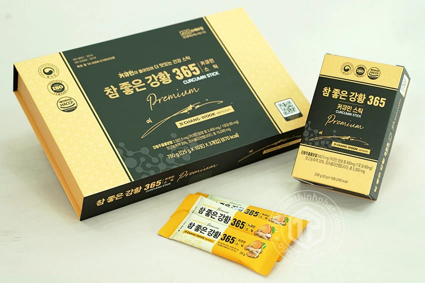 Thạch nghệ nano 365 Curcumin cao cấp Hàn Quốc